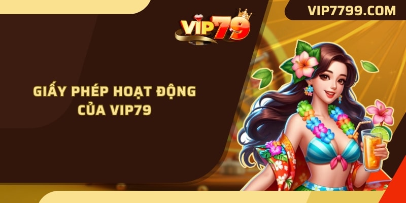 Giấy phép hoạt động của VIP79